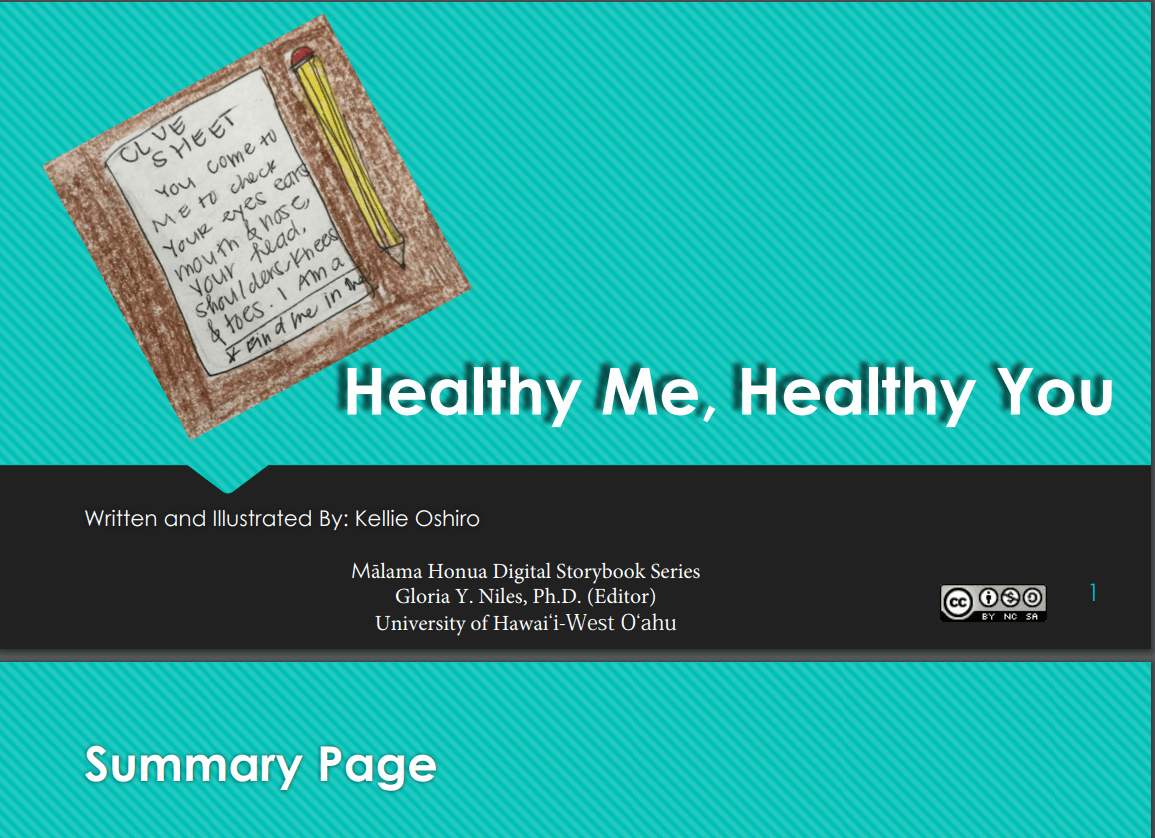 Healthy Me, Healthy You by Kellie Oshiro