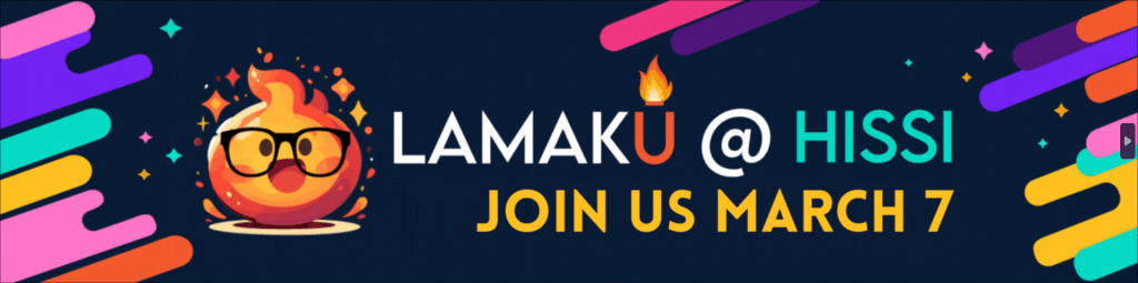 Lamakū @ HISSI banner.